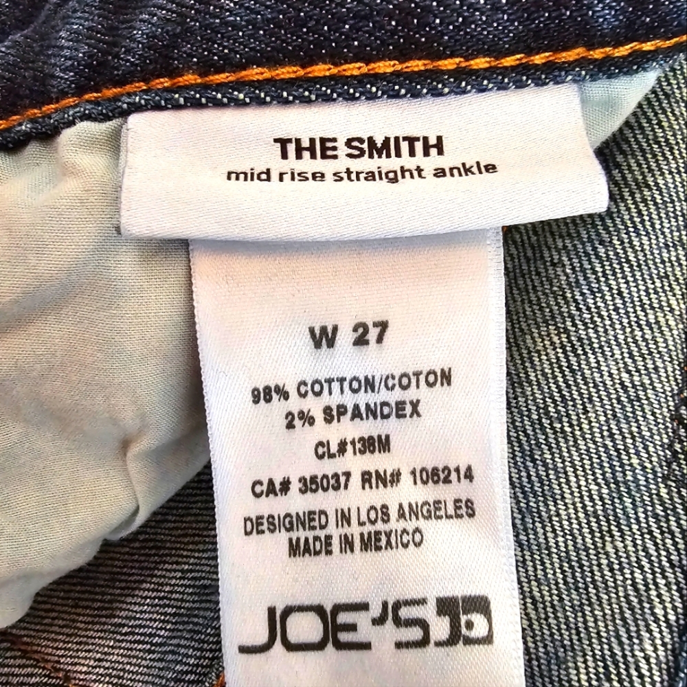 The Smith Mid Rise Straight Ankle JOE'S Jean's